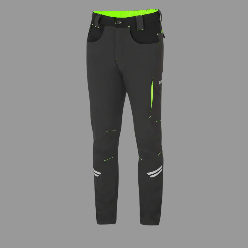 PANTALONE KANSAS LIGHT SPARCO GRIGIO/VERDE