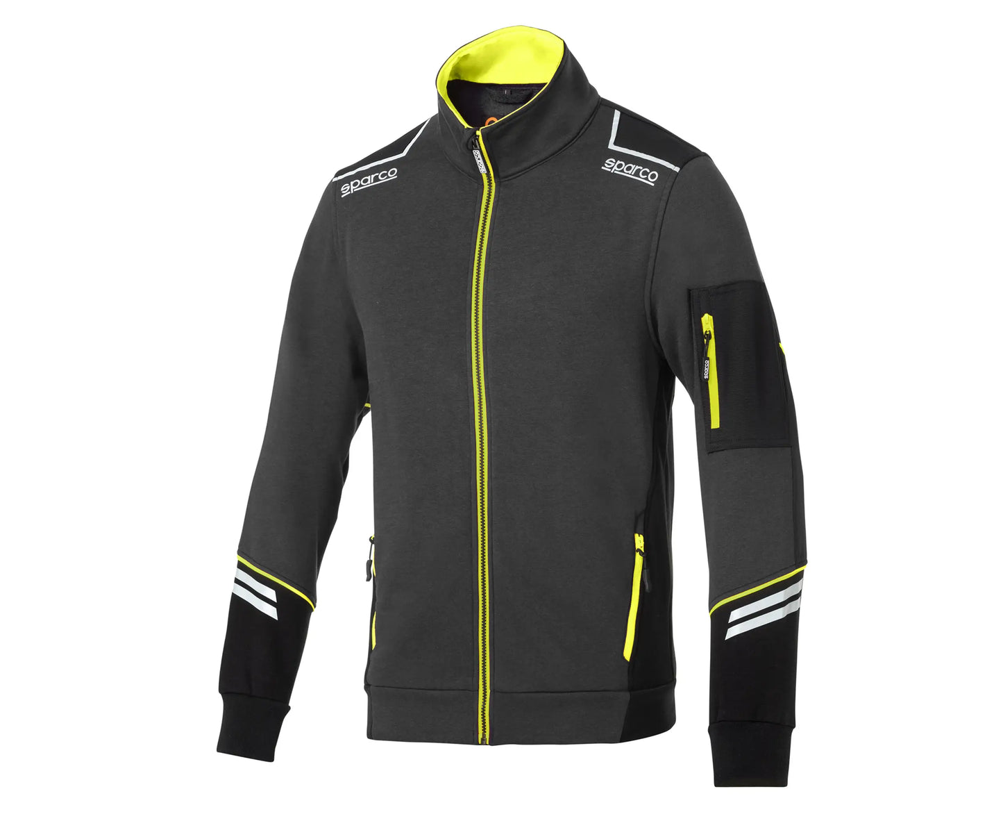 FELPA ALABAMA SPARCO GRIGIO/GIALLO