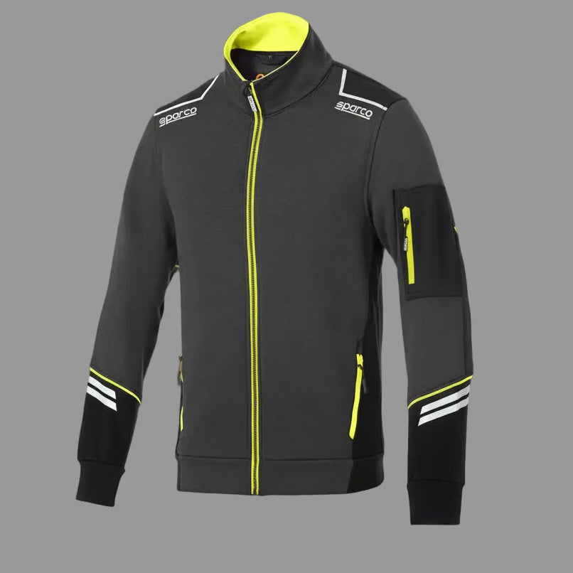 FELPA ALABAMA SPARCO GRIGIO/GIALLO