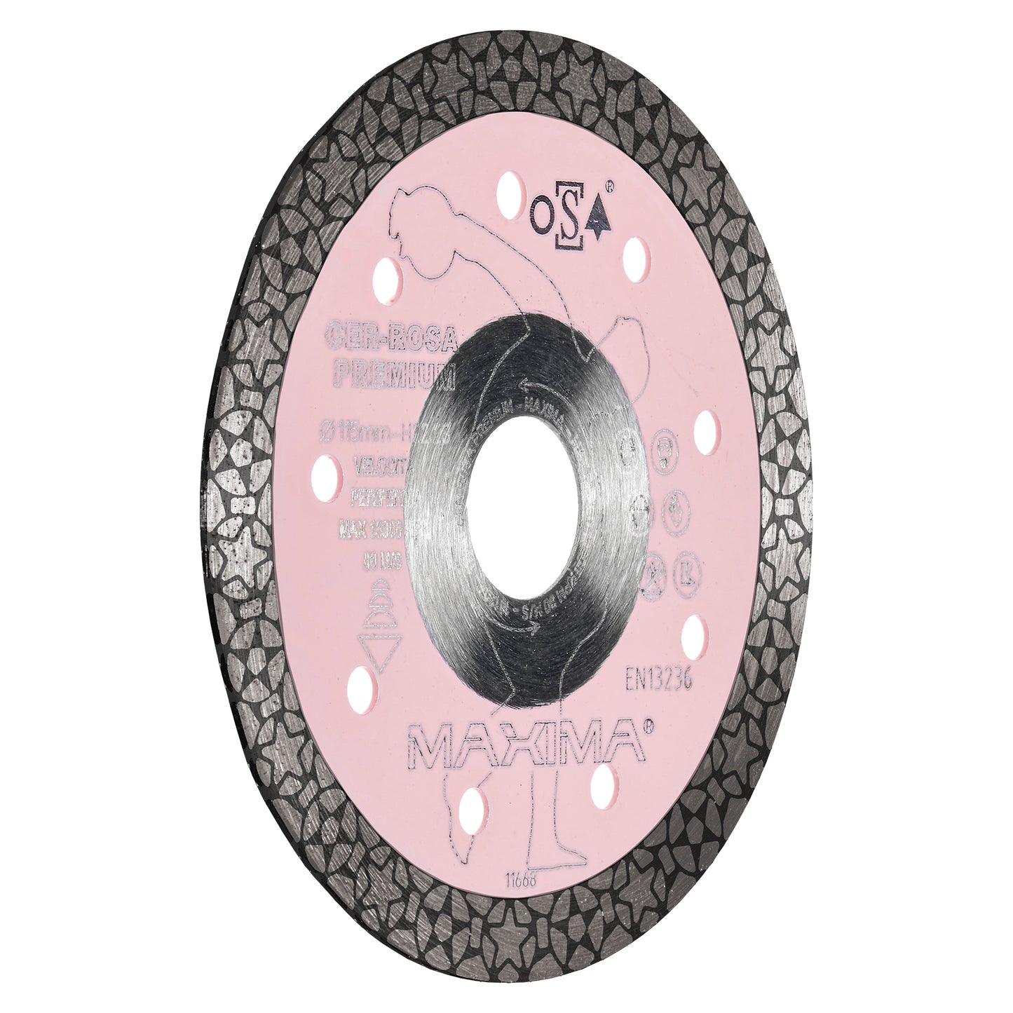 DISCO CER ROSA PREMIUM 115