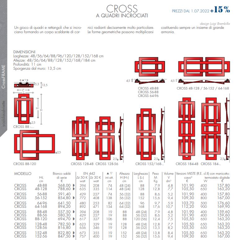 SCALDASALVIETTE CROSS