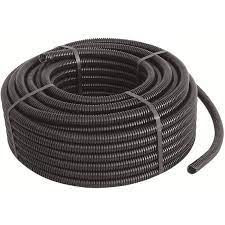 TUBO CORRUGATO PVC NERO