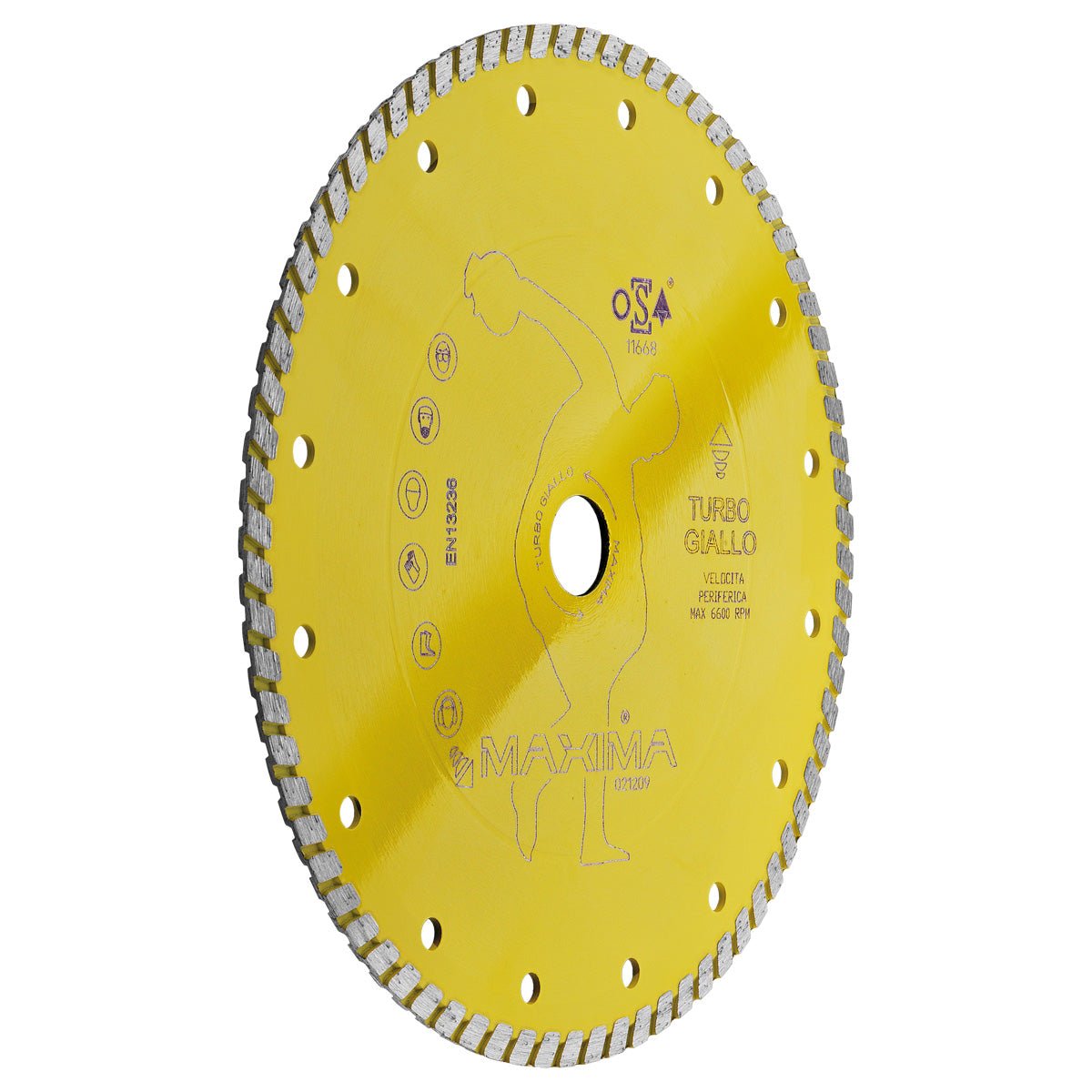 DISCO TURBO GIALLO 115