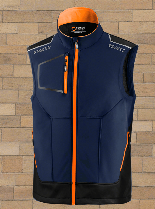 GILET ILLINOIS SPARCO BLU