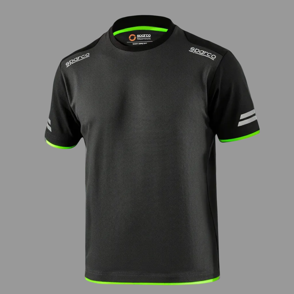 T SHIRT TUCSON SPARCO GRIGIO/VERDE